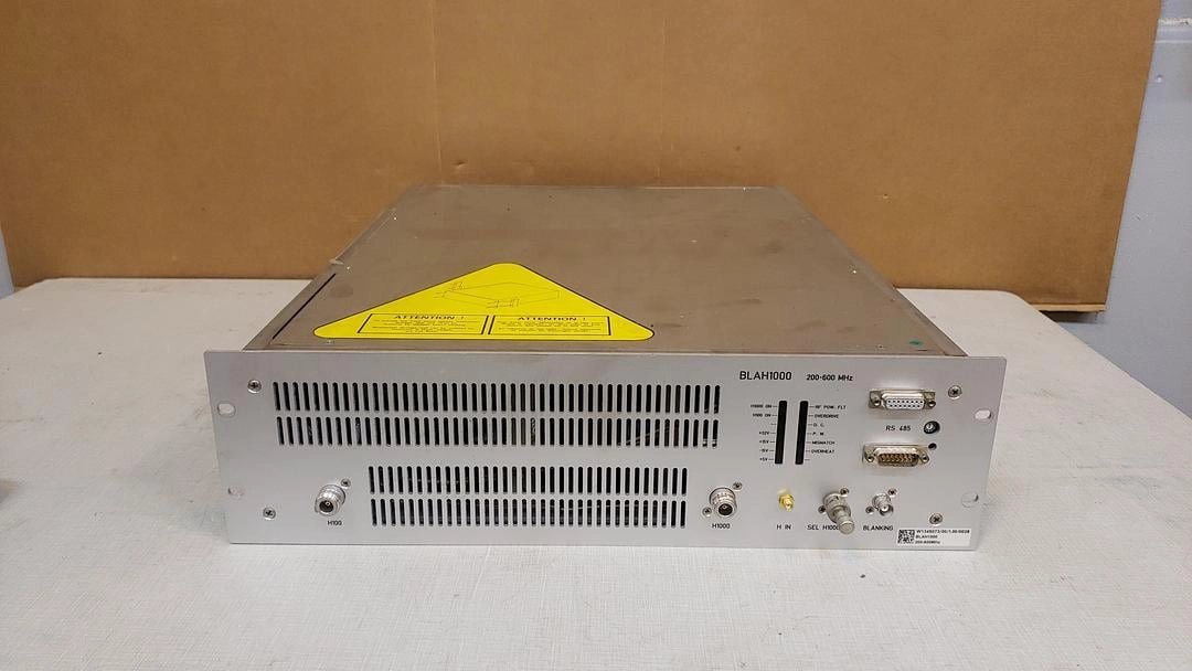 Bruker Type BLAH 1000 200-400 MHz Amplifier(S6LLST8213)