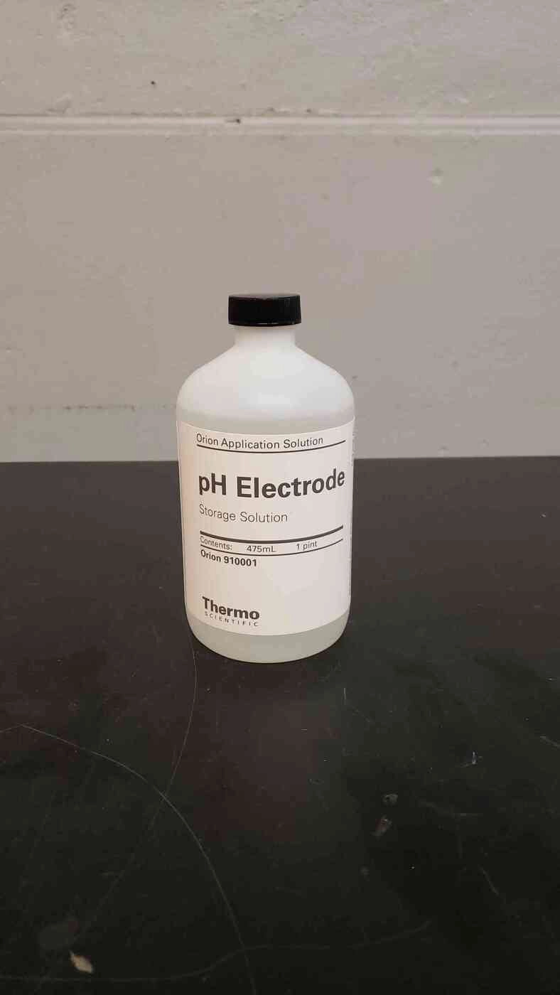 Used Orion pH 475mL Electrode Storage Solution 702483-A05 PH 910001 (SKU: 4894AA)