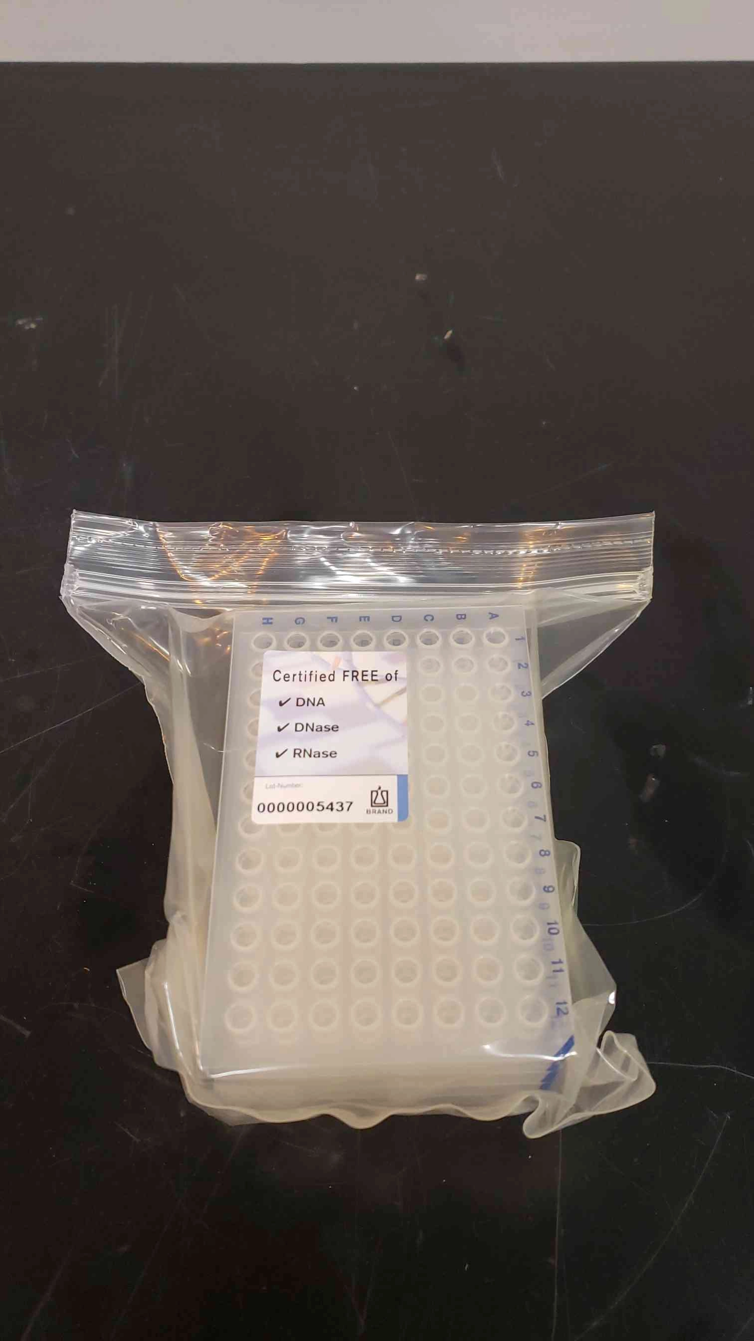 Life Science PCR Plate Non-Skirted Clear Standard Profile 781368 50 Pack