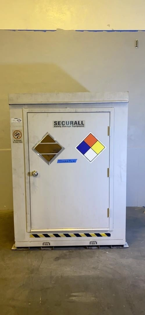 Used 83" SECURALL Safety Storage Building
