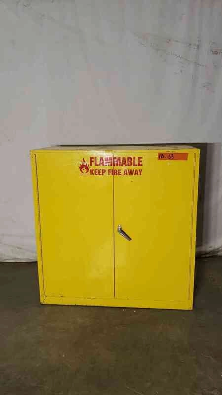 44x20x45 Yellow Flammable Cabinet