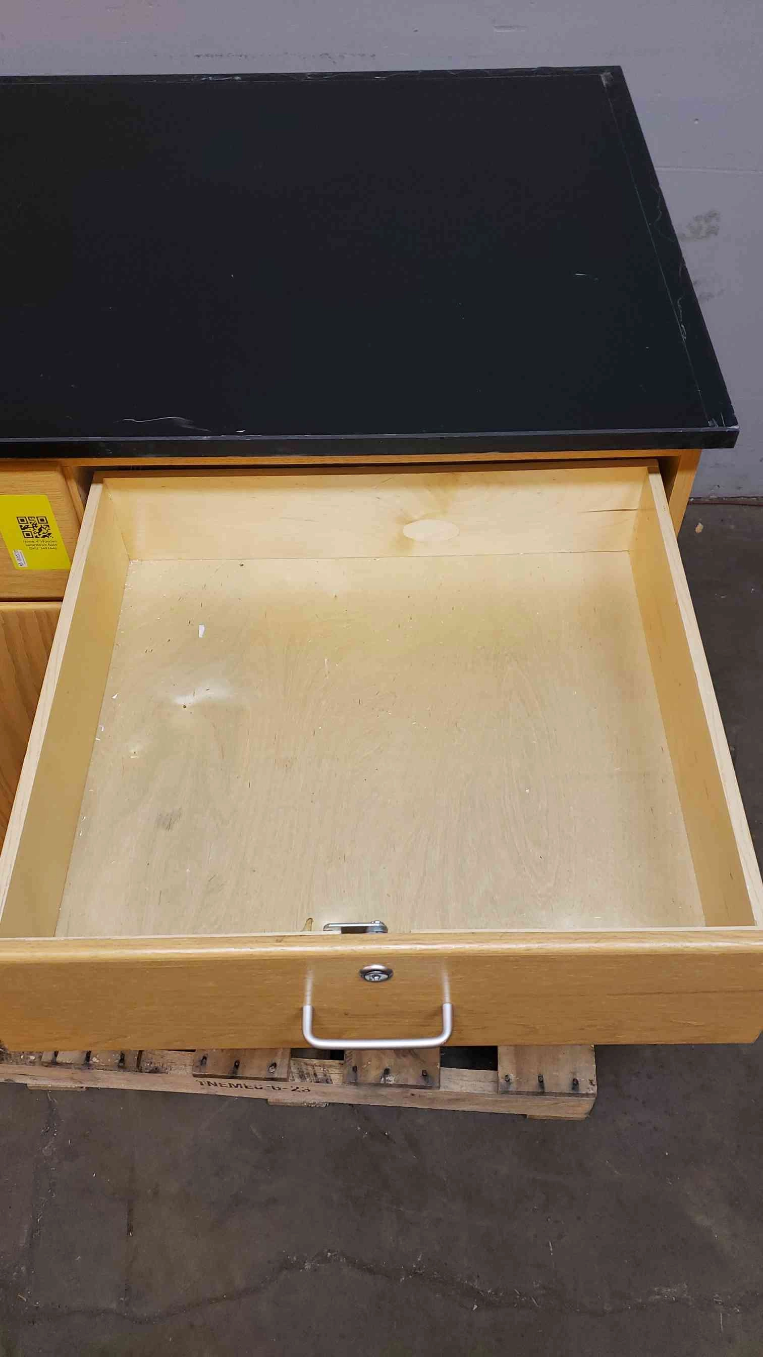 4' Jamestown Lab Casework Drawers/Doors &amp; Epoxy Top (SKU: 3493AA)(3493AA)