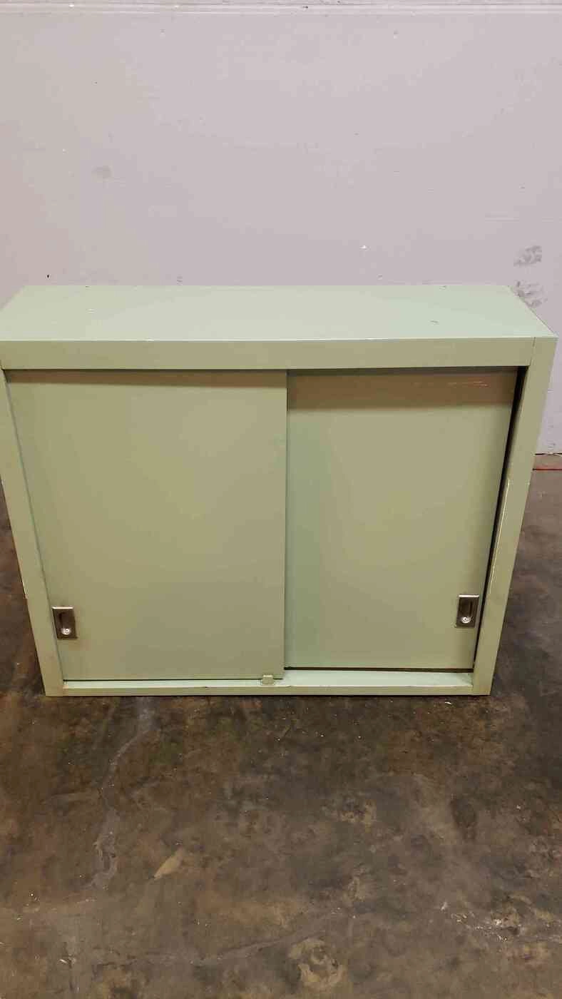 3' Green Overhead Lab Casework Cabinet Sliding(100995)