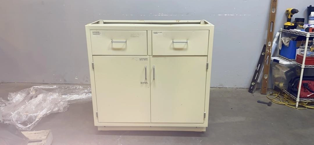 36"x16"x36" Jamestown Stainless Interior Lab Casework Cabinet(S6LLST4987)