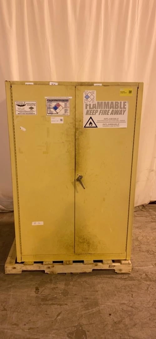 Used 43" Eagle 1947 45 Gallon Safety Storage Cabinet