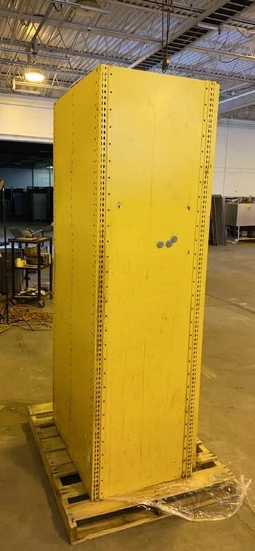 Yellow WISECO Storage Cabinet Large