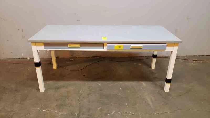 Fisher Hamilton 6' Table Lab Desk W/ 2 Drawers (SKU: 2936AA)