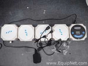 Lot 312 Listing# 875486 Lot of 1 Cole Parmer 84003-81 Stirrer Controller with 4 84003-82 Magnetic Stirrers