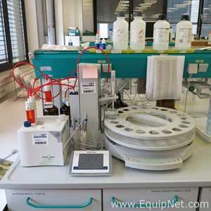 Mettler Toledo T50 Automated Titrator with 20 Station Rondo Tower