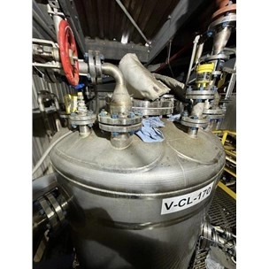1800 Gallon JBF 316L Stainless Steel Pressure Vessel