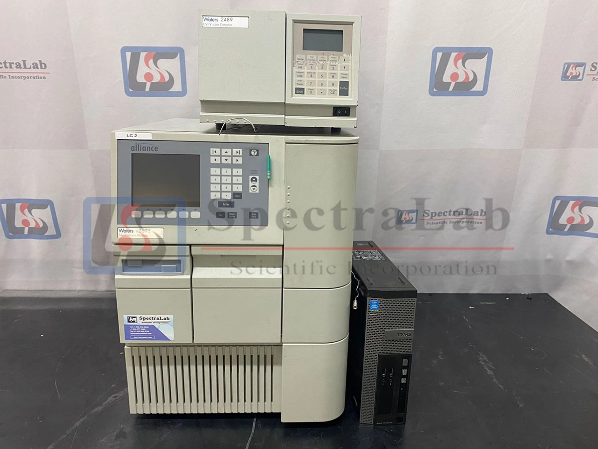 Waters Alliance e2695 HPLC system with Waters 2489 UV-Vis Detector