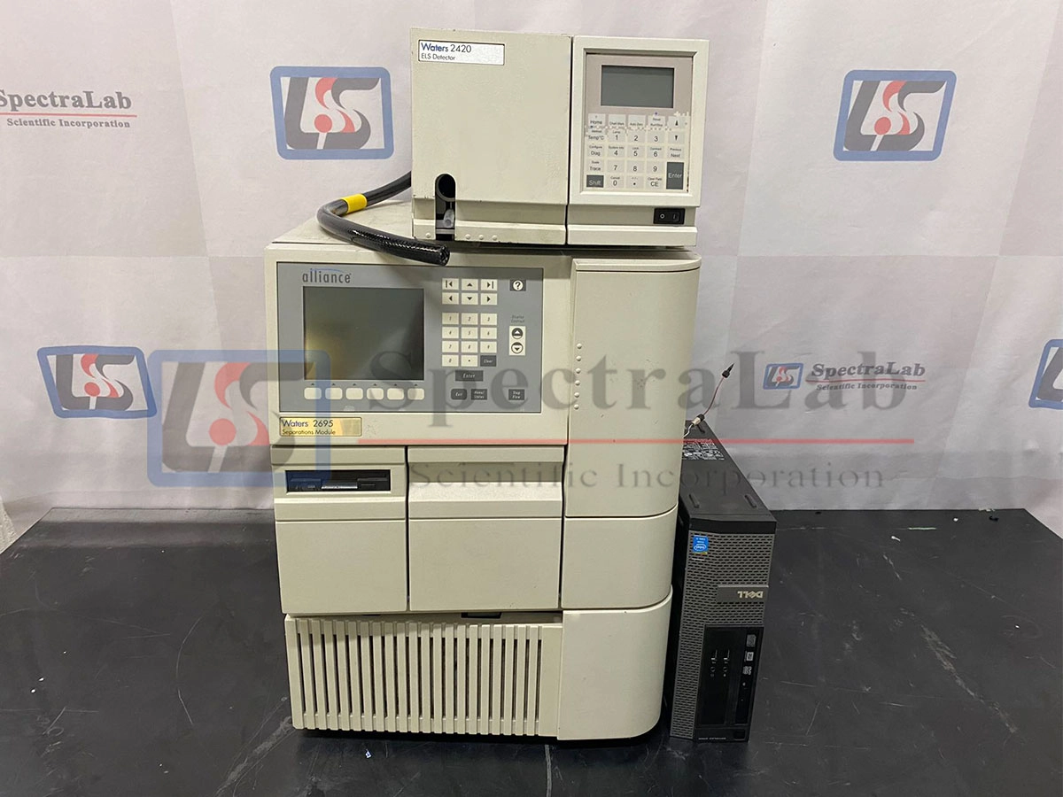 Waters Alliance 2690/2695 HPLC System with Waters 2420 Evaporative Light Scattering Detector