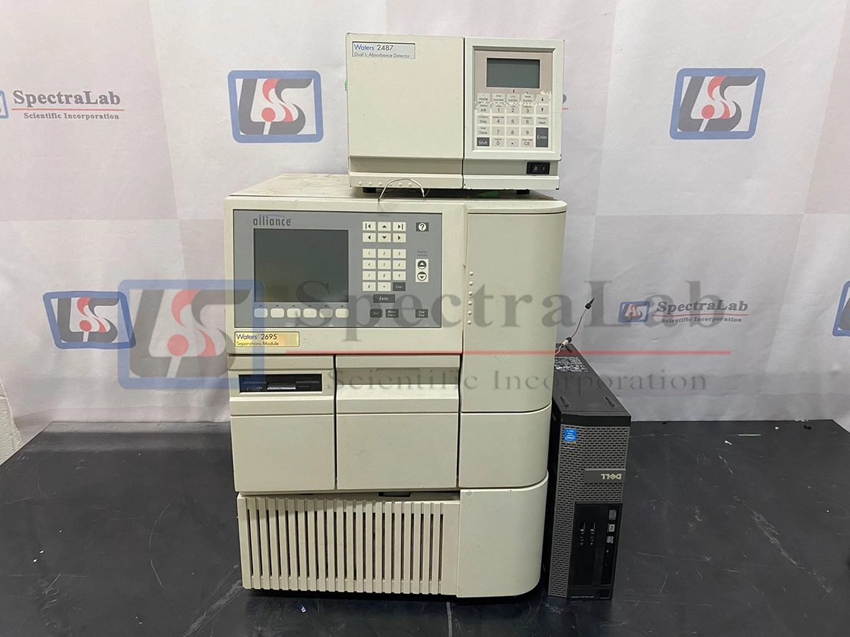 Waters Alliance 2690/2695 HPLC System with 2487 UV-Vis Detector