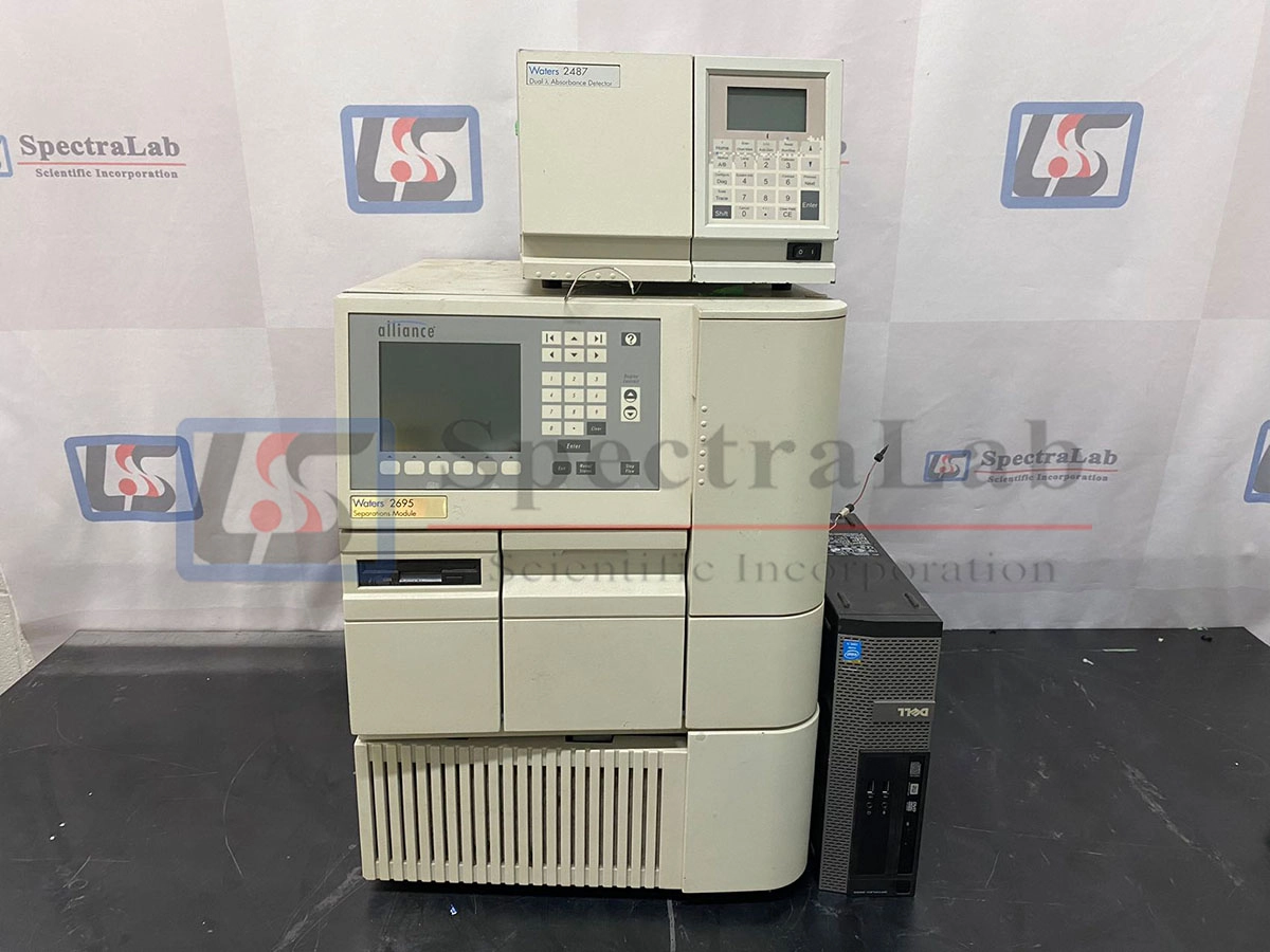 Waters Alliance 2690/2695 HPLC System with Waters 2487 Dual wavelength Detector