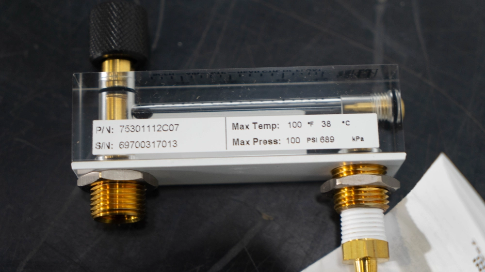 Plastic Desiccator w/ Flow Meter