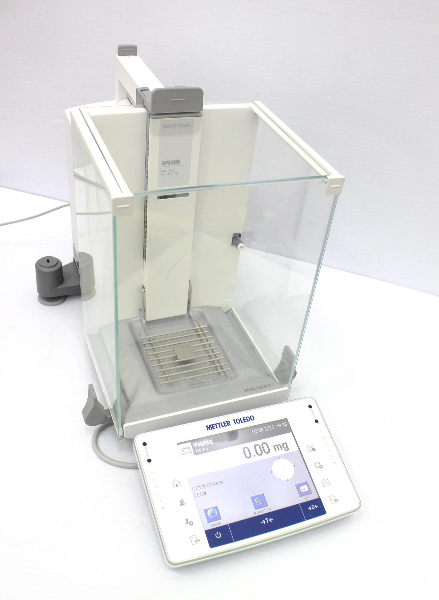 Mettler Toledo XPE205 Analytical Balance with Static Detector - 3376664