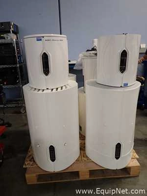 Lot 166 Listing# 982042 Lot of 4 Elga Pure Lab Chorus POU Water System with Various Size RODI Storage Containers
