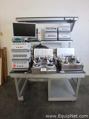 Lot 500 Listing# 976566 Eppendorf Research DASGIP Parallel Reactor System 8 Position On Wheeled Table