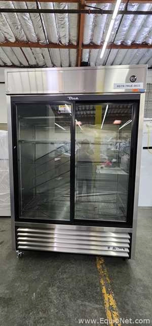 Lot 103 Listing# 977006 True TSD-47G-LD Double Glass Door Refrigerator