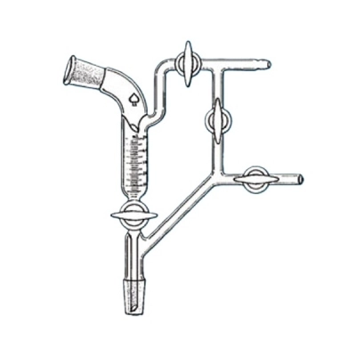 Ace Glass 100ml 24/40 Distillation Receiver 6638-06