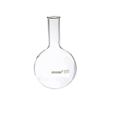 Foxx Life Sciences Borosil Flasks, Boiling, Round Bottom, Beaded Rim, 100mL, CS/50 4260016