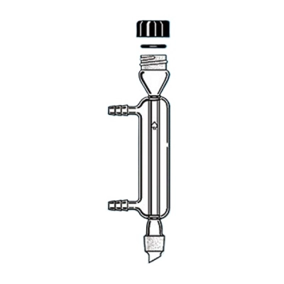 Ace Glass Condenser, Jacketed, Reflux, 14/10 Top And Bottom, Cap and O-Ring Included 9567-23