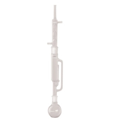 Foxx Life Sciences Borosil Extraction Apparatus, Soxhlet, 200mL, with 500mL Flask, 1/EA 3840020