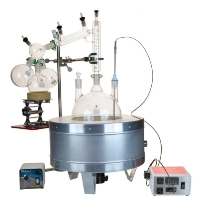 Ace Glass Instatherm Short Path Distillation System, 12000ml Glassware And Heating Package 6815-125