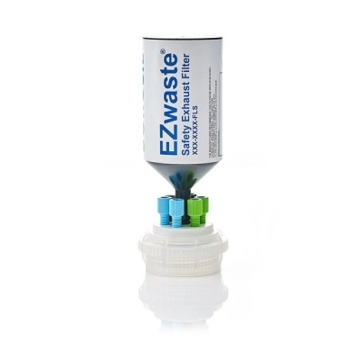 Foxx Life Sciences EZwaste HPLC VersaCap GL45 Cap Assy W/ Exhaust Filter 4 X Ports 1/EA 330-0D21-FLS