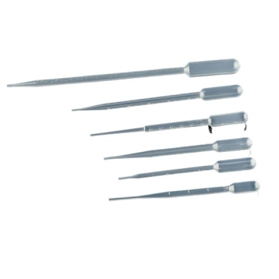 Nest 1ml Pasteur Pipette, Individually Wrapped, Sterile 500/Pk, 2000/Cs 318012
