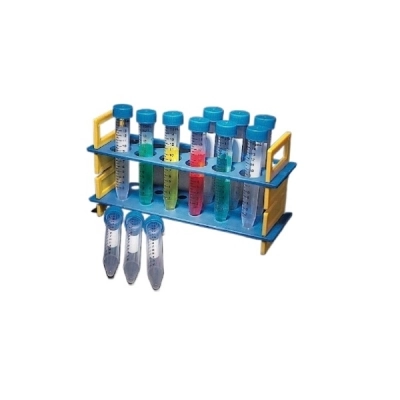 United Scientific 15ml Test Tube Rack Set, Plastic Tubes TTRSET-P
