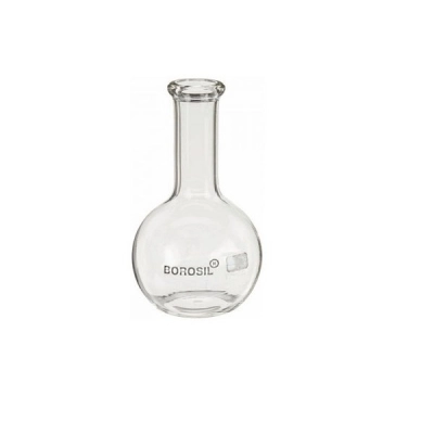 Foxx Life Sciences Borosil Flasks, Boiling, Flat Bottom, Beaded Rim, 5L, CS/2 4060033