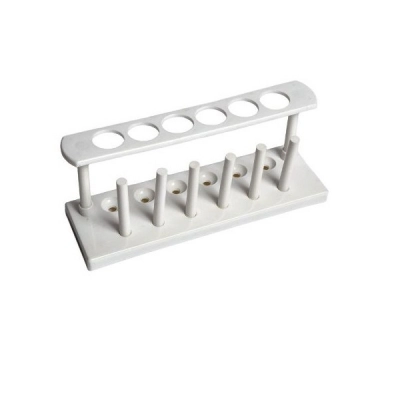 United Scientific Test Tube Rack, Plastic, 6-Tube, Assembled TTHP02