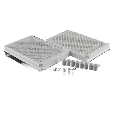 Nest 96 Well ELISA Plate, Undetachable, High Binding, Clear, Non-sterile, 5/Pk, 50/Cs 514201