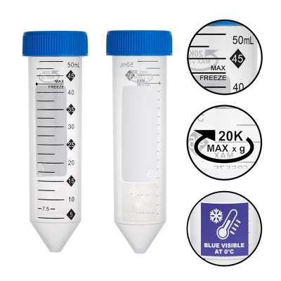 Mtc Bio 50mL ProSeries Tubes Sterile Racks 500/cs C2802