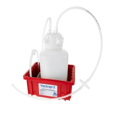 Foxx Life Sciences Vactrap2, (PP) (Autoclavable), 4L, Red Bin, 1/4" ID Tubing 305-4001-FLS