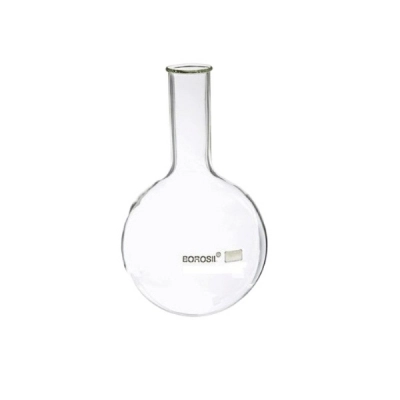 Foxx Life Sciences Borosil Flasks, Boiling, Round Bottom, Ground Neck, 1L, 24/29, CS/10 4380B29