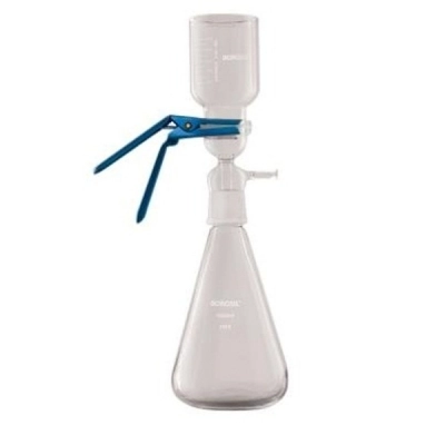 Foxx Life Sciences Borosil Vacuum Borosilicate Glass Filtration Assembly 47mm, 2L Flask 5350030