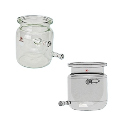 Ace Glass Flask, Reaction, 4L, Jacketed, 168mm O-Ring Flat