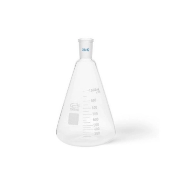 United Scientific 1000 mL Erlenmeyer Flasks, With Joint Pack of 1 UNJTERFL1000