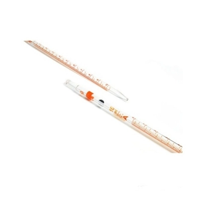 Foxx Life Sciences 10ml Borosil Graduated Mohr Pipette, Batch Certificate ISO 835, Ind Cert 7059P06D