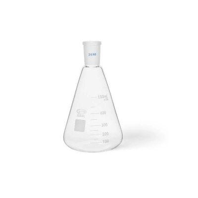 United Scientific 500 ml Erlenmeyer Flasks, With Joint Pack of 2 UNJTERFL500