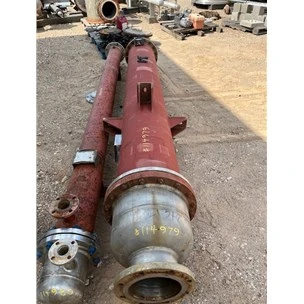 Used 416 Sq Ft Taylor Tank Stainless Steel Shell &amp; Tube Heat Exchanger For Sale