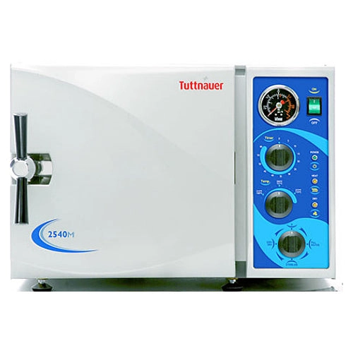 Tuttnauer M-Series 2540M - 23L  Manual Tabletop Autoclave