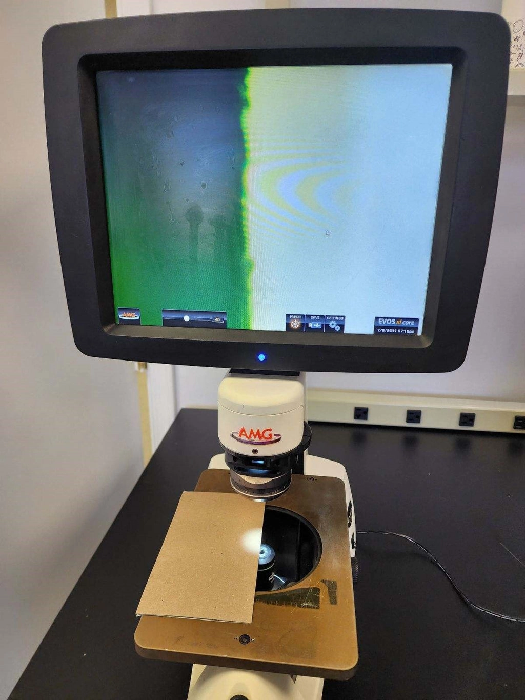 Inverted microscope imaging system | AMG Thermo EVOS XL Core Imaging System (Used) Made in 2012