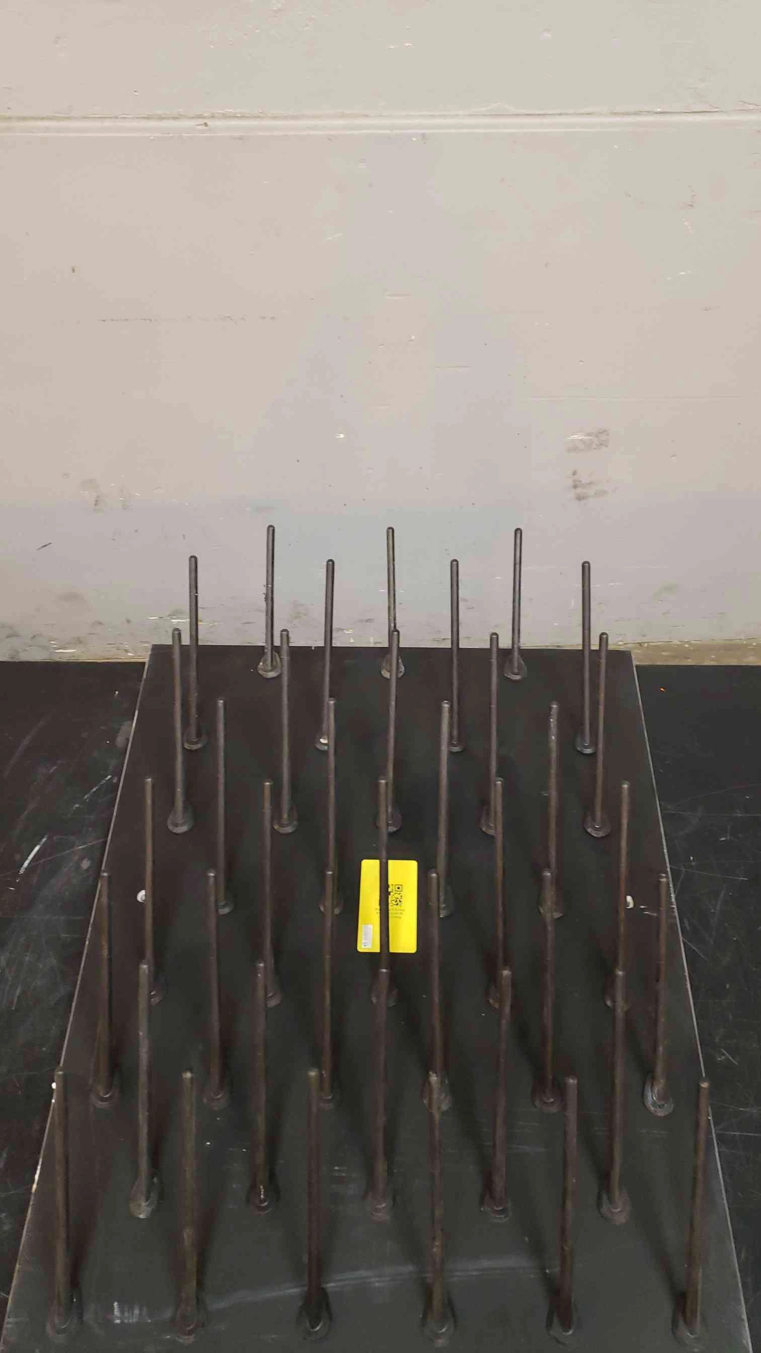 Black Epoxy Lab Peg Board 24x30 w/ Drain (SKU: 2060AA)(2060AA)