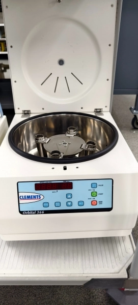 Medivet Clements Orbital 366 Centrifuge with the Rotor