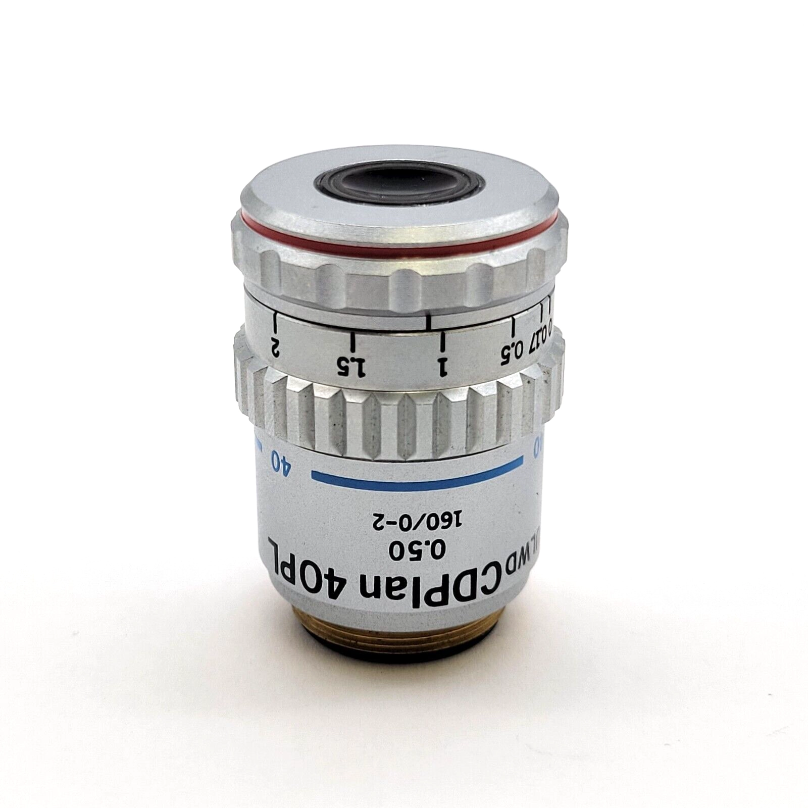 Olympus Microscope Objective ULWD CDPlan 40PL 40x Phase Contrast