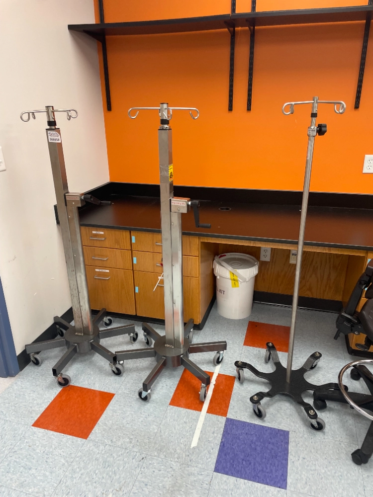 Mid Central Medical IV Stands- Quantity 3