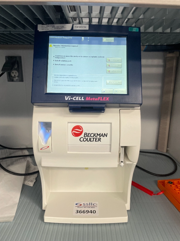 2019 Beckman Coulter Vi-Cell MetaFlex Bioanalyte Analyzer